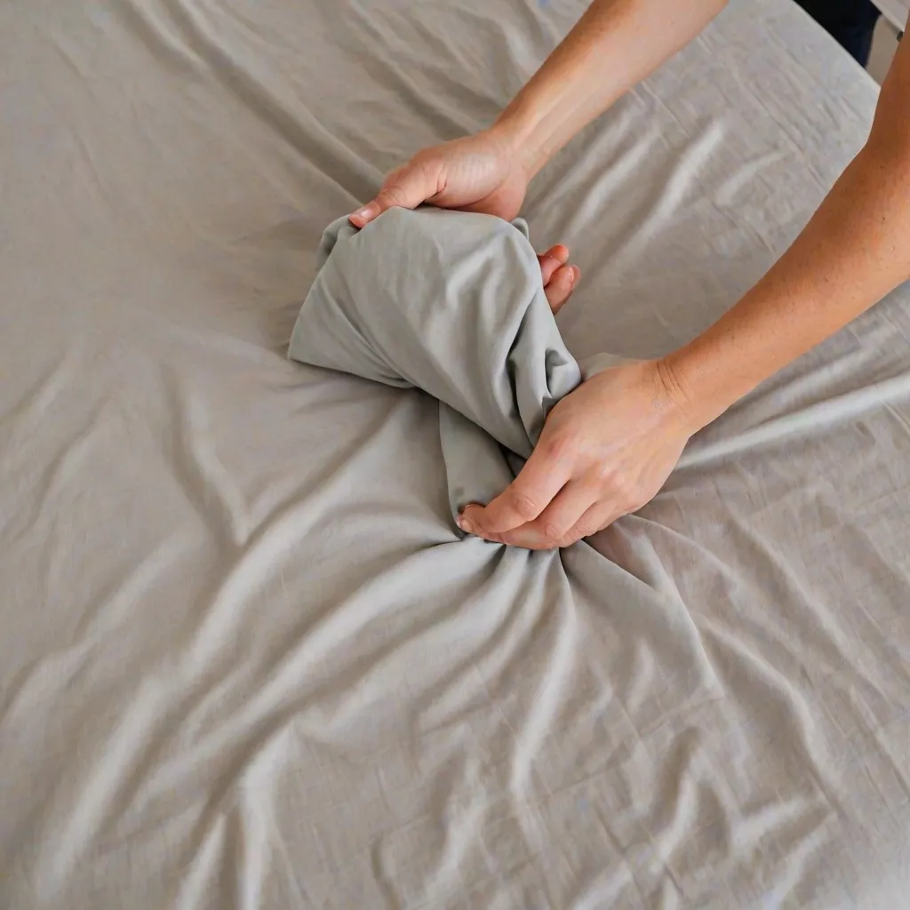 Jak złożyć prześcieradło z gumką – proste triki