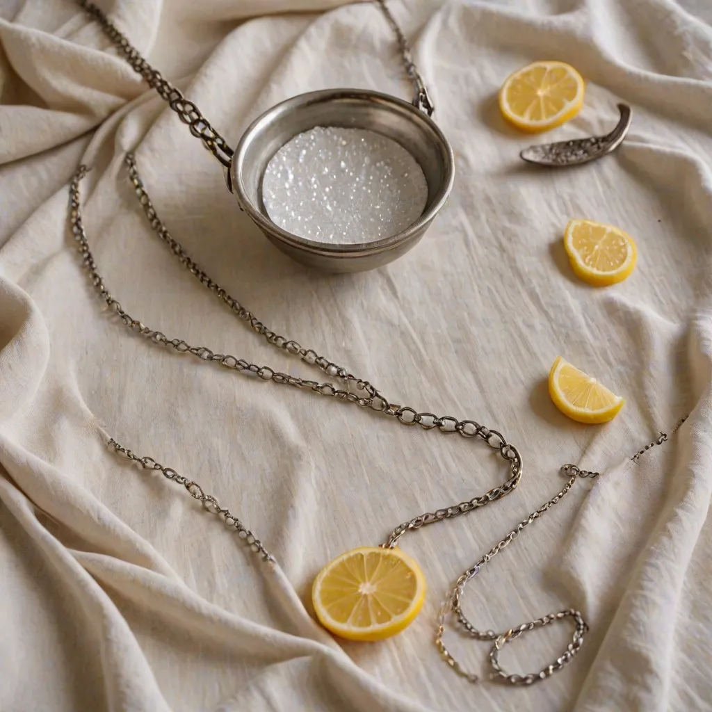 Jak wyczyścić srebrny łańcuszek – domowe sposoby