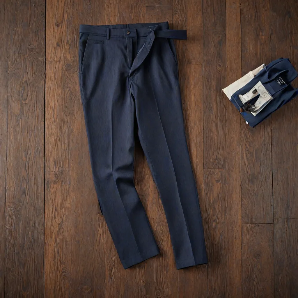 Jak dobrać spodnie do granatowej koszuli – modowe inspiracje